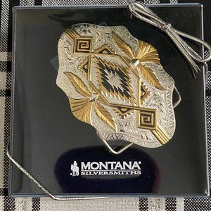 Nwot- Mt Silversmiths Boundless Montana Legacy Buc